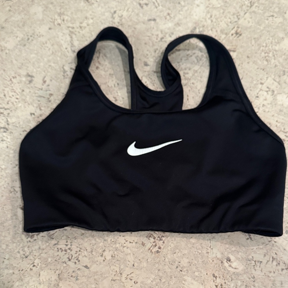 Nike Women's Black and White Sports Bra